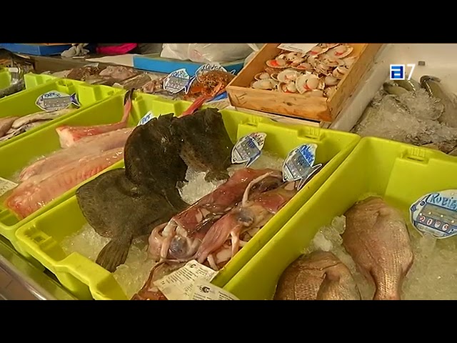 El mercado de Cangas de Onís productos típicos